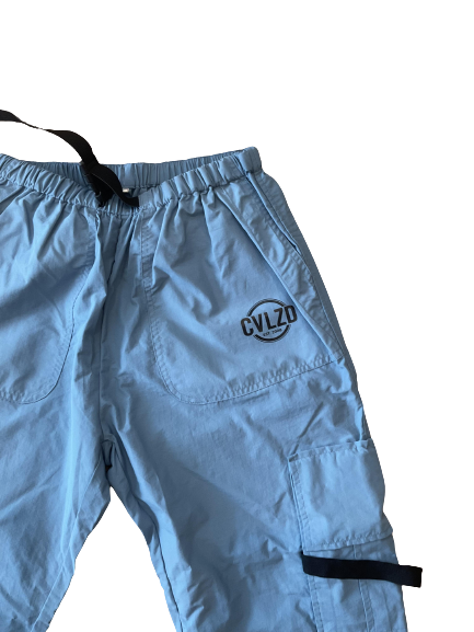 Parachute Cargo Pant Blue - CIVILIZED NATIONS  