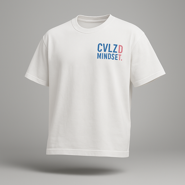 Wynwood Mindset Logo Tee – White Gradient