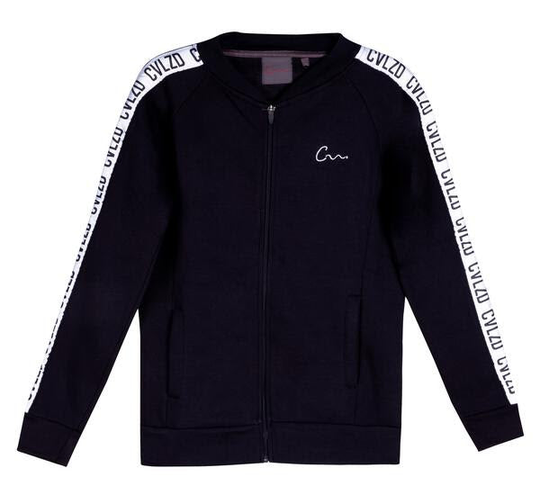 CVLZD Tracksuit Jacket -Black - CIVILIZED NATIONS  