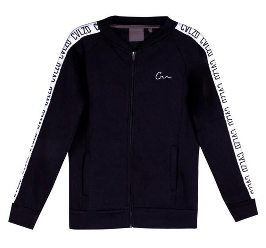 CVLZD Tracksuit Jacket -Black - CIVILIZED NATIONS  